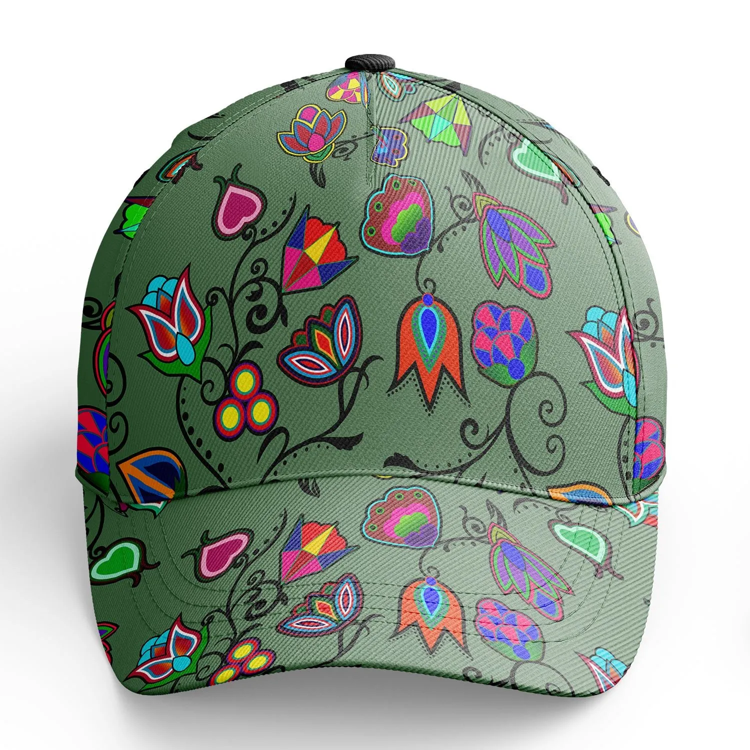 Indigenous Paisley Dark Sea Snapback Hat