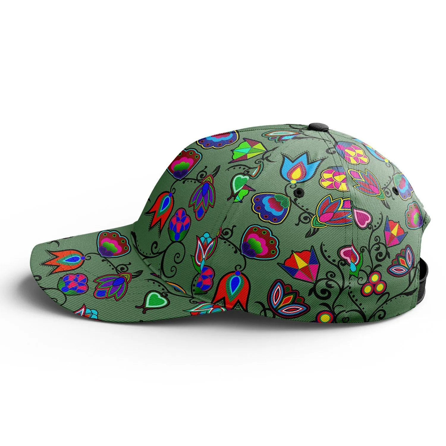 Indigenous Paisley Dark Sea Snapback Hat