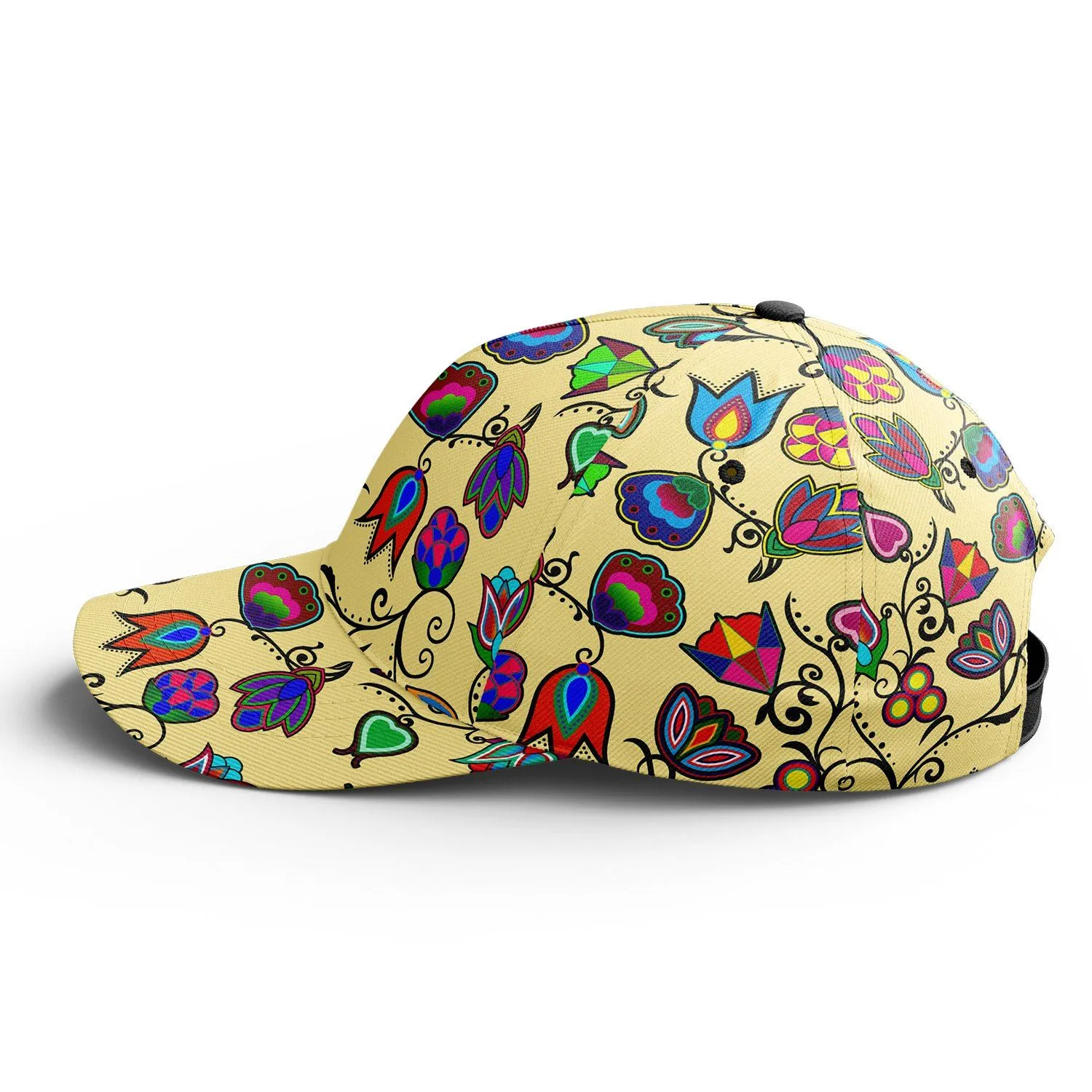 Indigenous Paisley Vanilla Snapback Hat