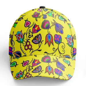 Indigenous Paisley Yellow Snapback Hat