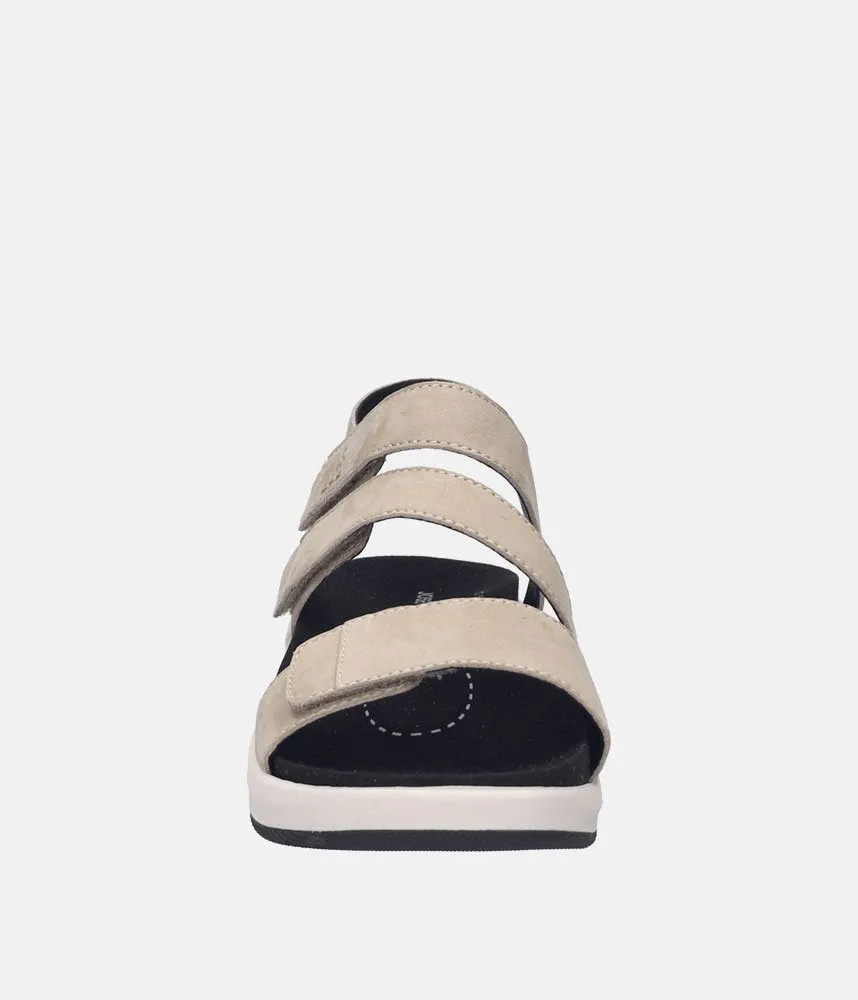 Josef Seibel Stylish Strappy Beige Walking Sandals