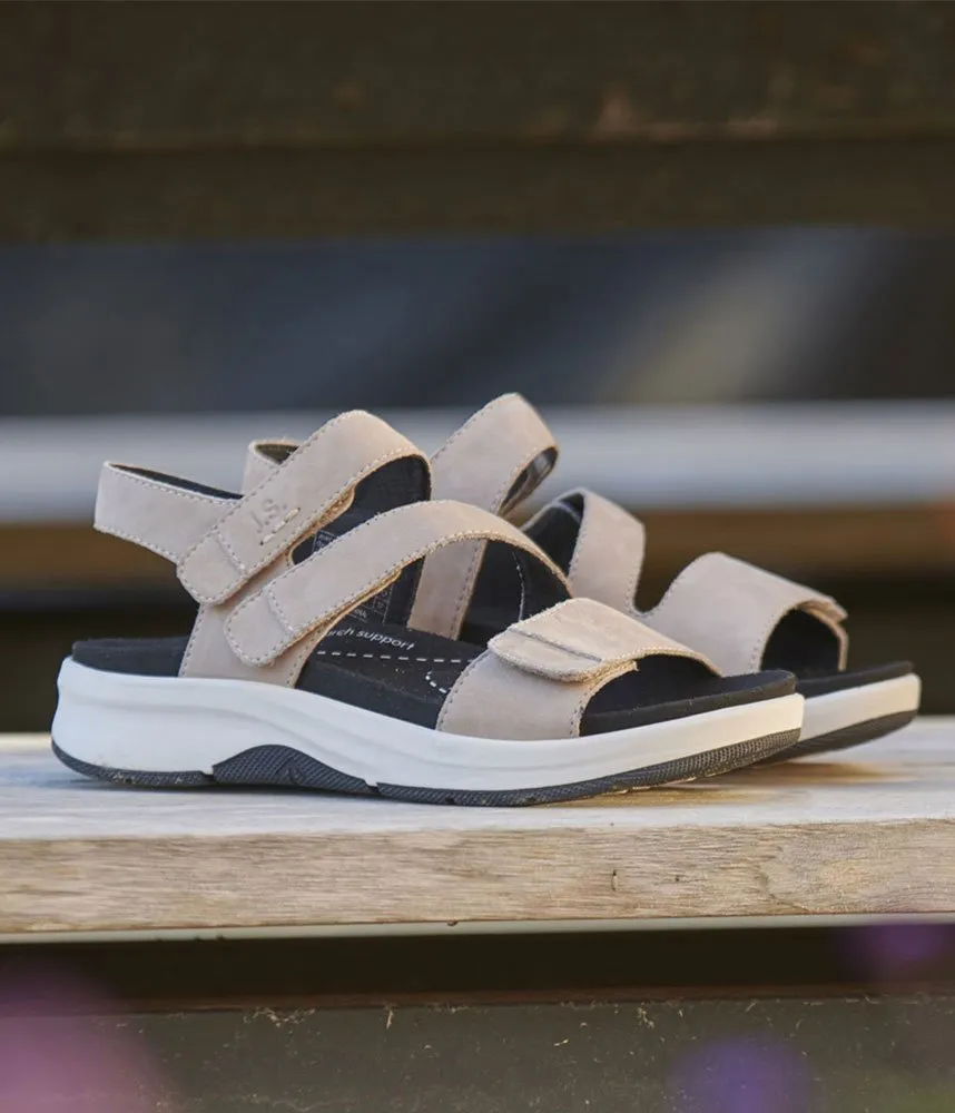 Josef Seibel Stylish Strappy Beige Walking Sandals