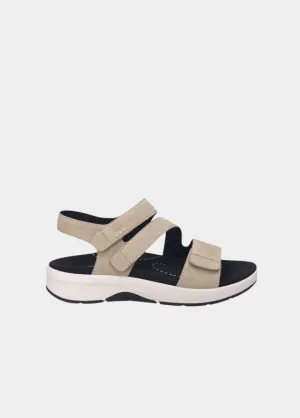 Josef Seibel Stylish Strappy Beige Walking Sandals