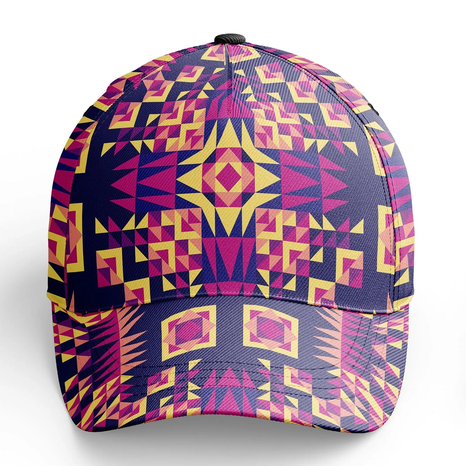 Kaleidoscope Bleu Snapback Hat