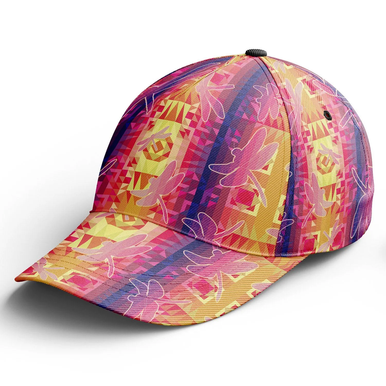 Kaleidoscope Dragonfly Snapback Hat