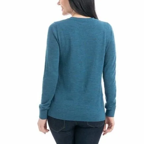 Katherine Barclay Merino Extra Fine Wool Crewneck Sweater