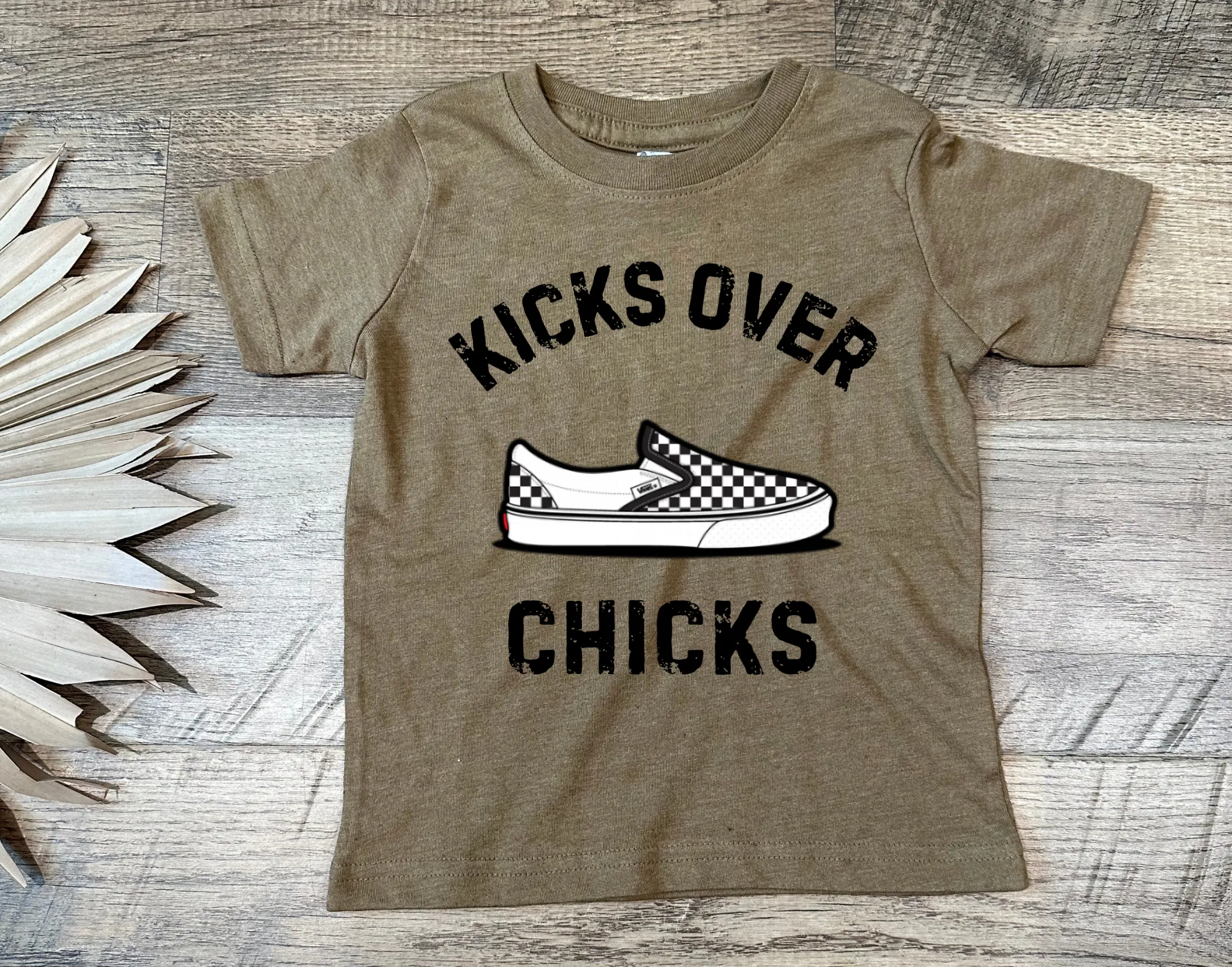 Kicks Over Chicks Graphic T