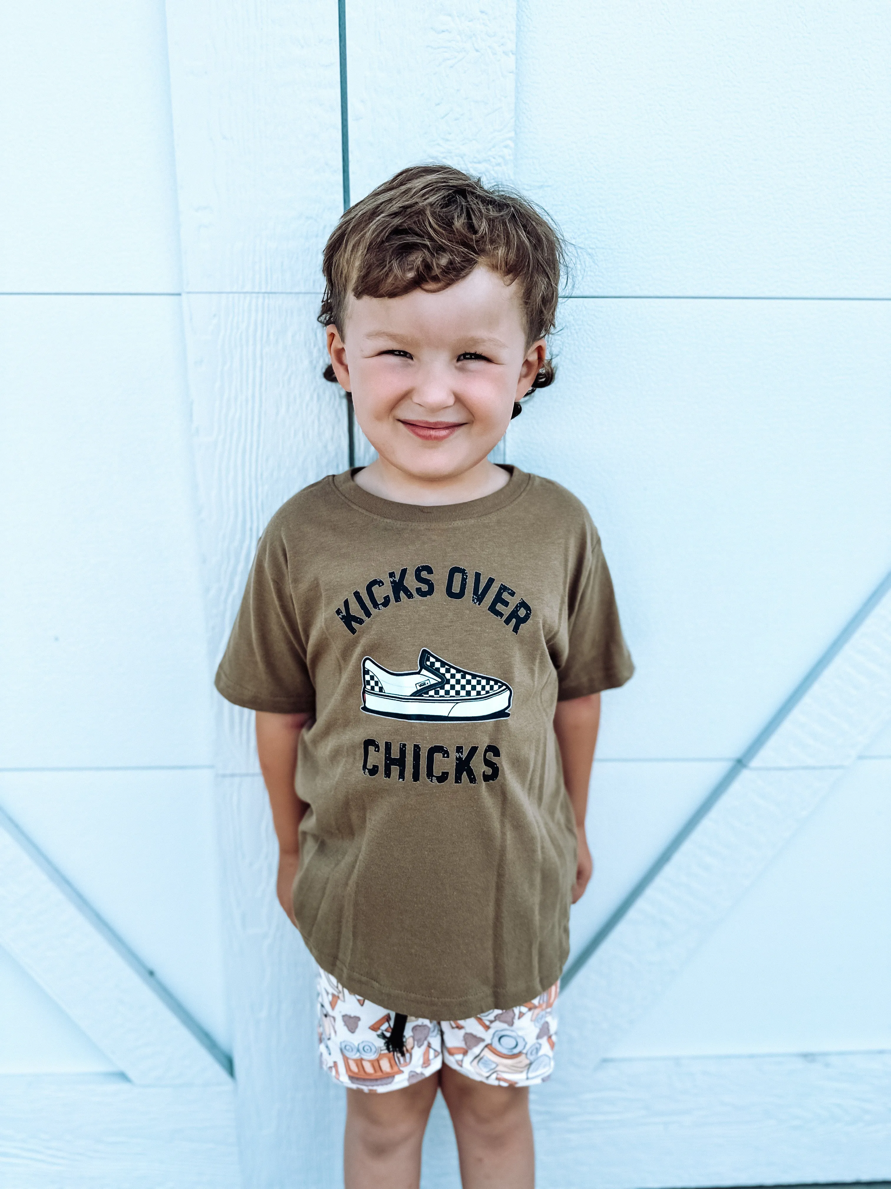 Kicks Over Chicks Graphic T