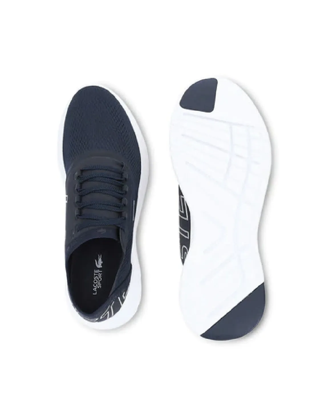 LACOSTE<br>MEN'S LT FIT 119 SNEAKERS NAVY/WHITE