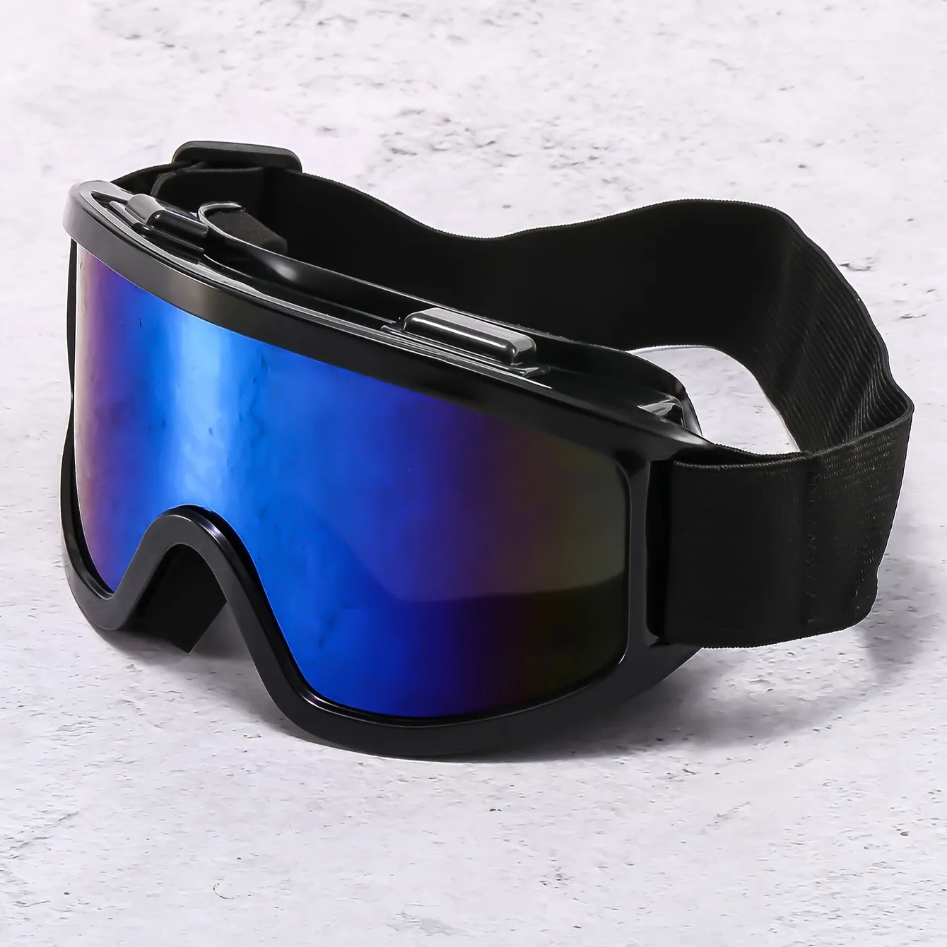 Large Frame Anti-Fog Windproof Mountaineering Ski Goggles for Outdoor Sports