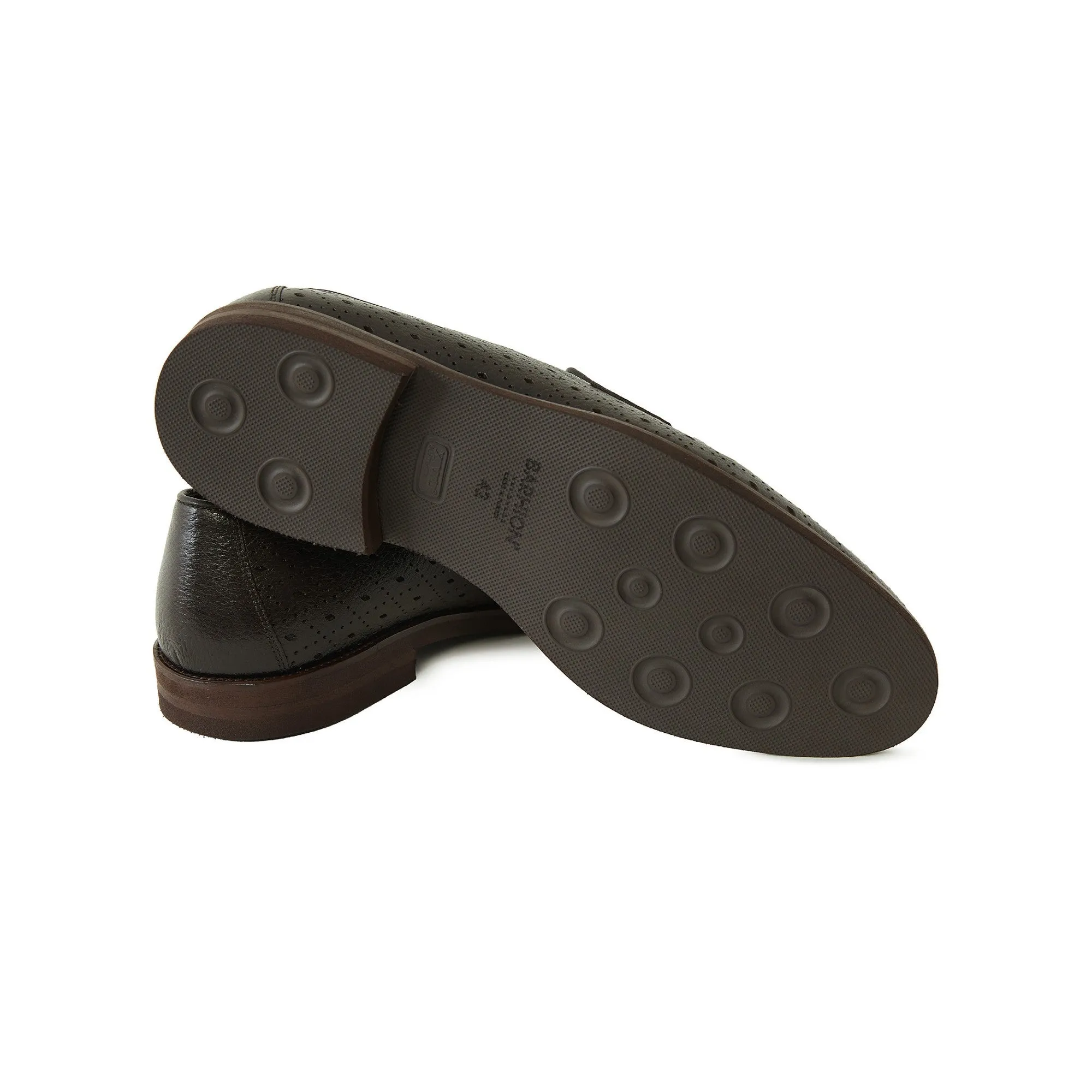 Men's Calf Leather Handmade Loafer M7044