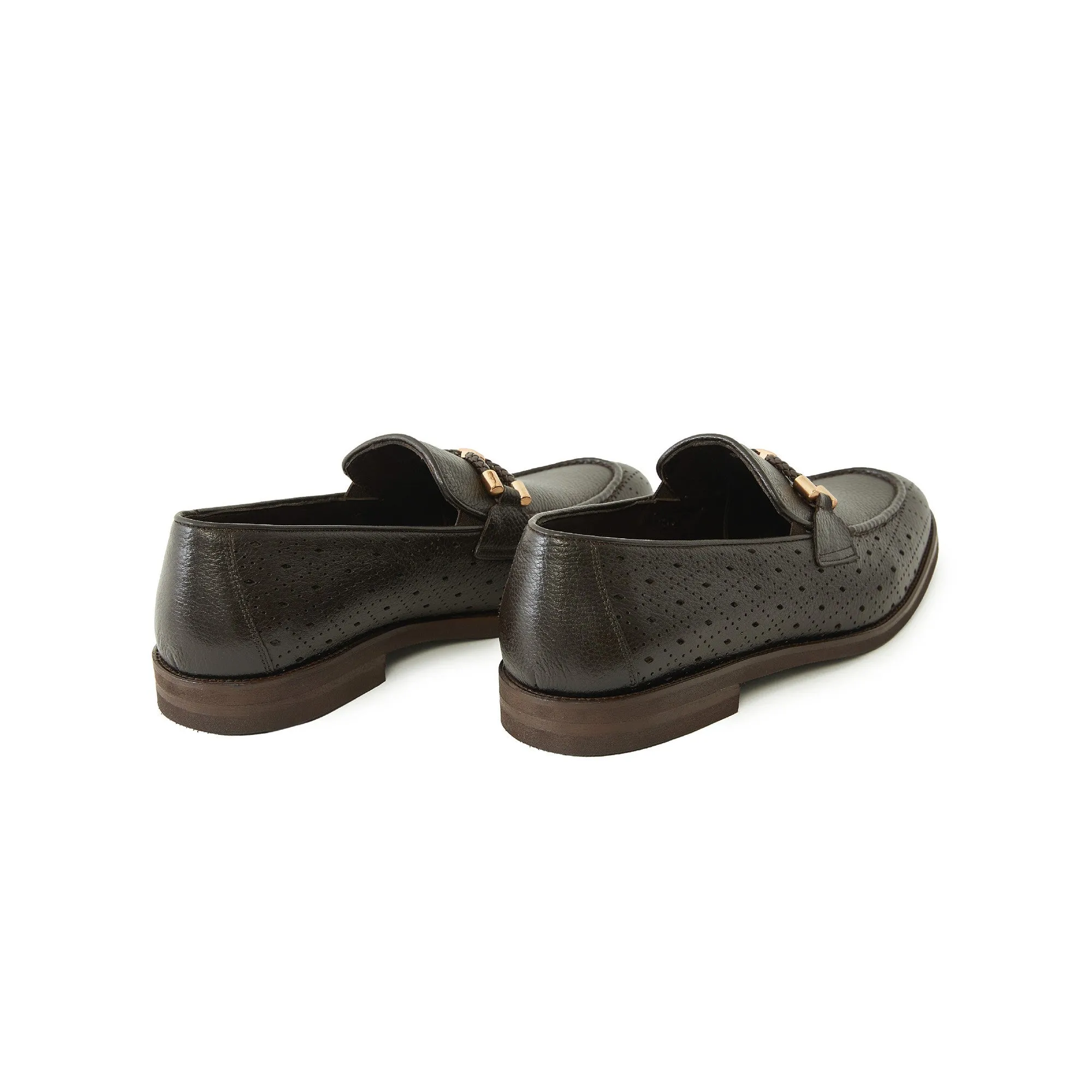 Men's Calf Leather Handmade Loafer M7044