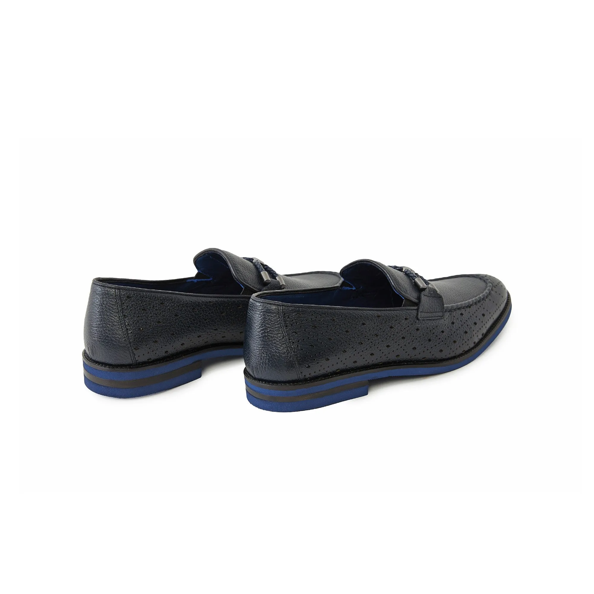 Men's Calf Leather Handmade Loafer M7044