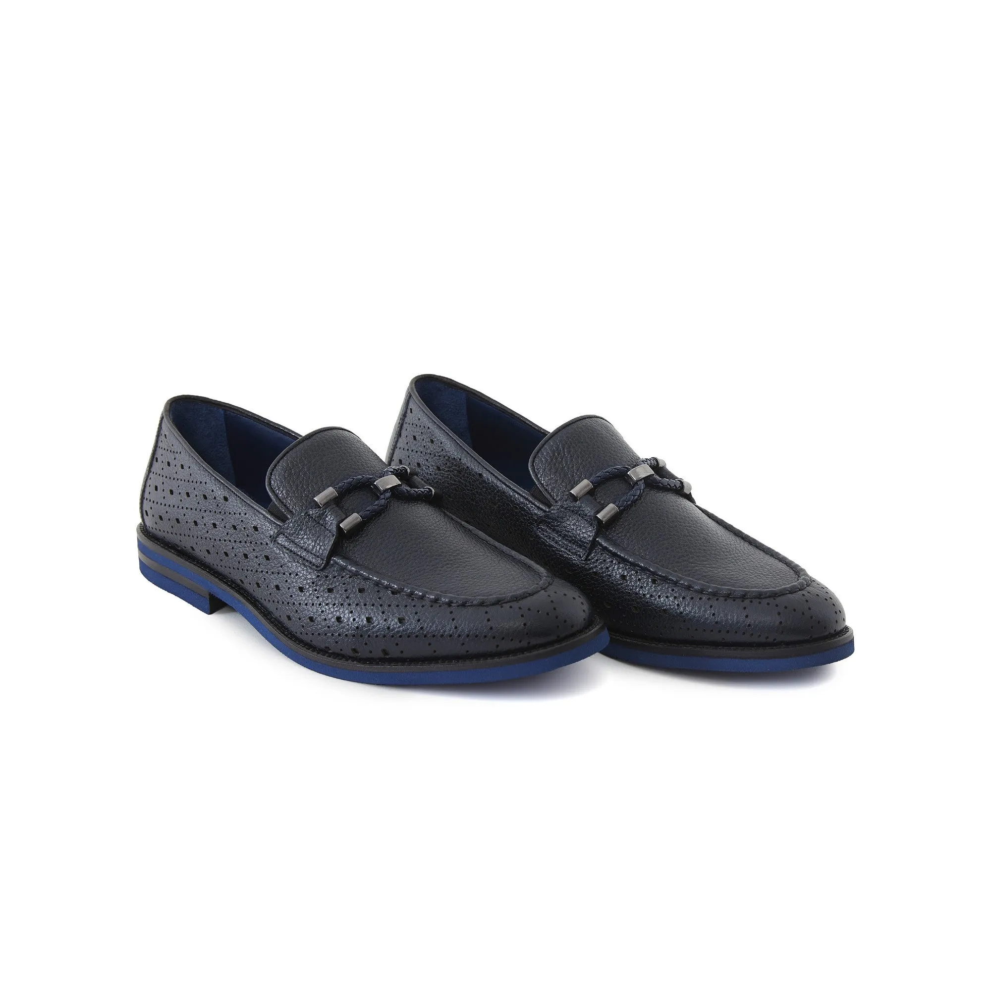 Men's Calf Leather Handmade Loafer M7044