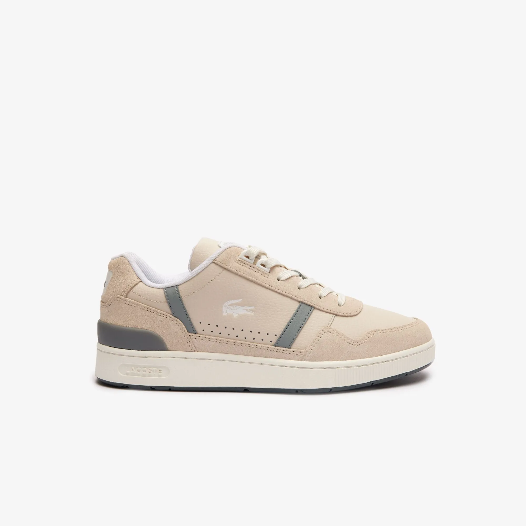 Men's T-Clip Tonal Leather Trainers  - 47SMA0067