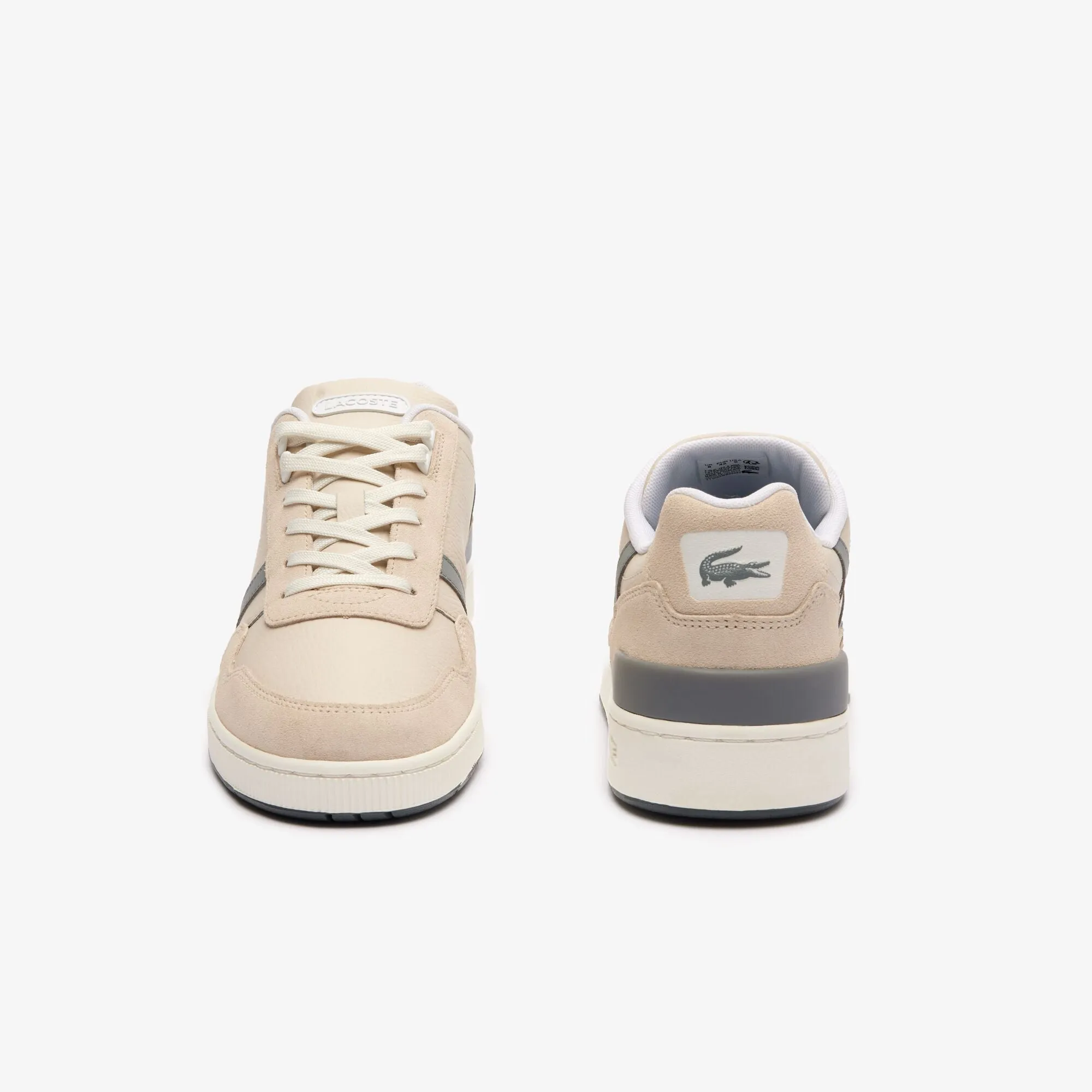 Men's T-Clip Tonal Leather Trainers  - 47SMA0067