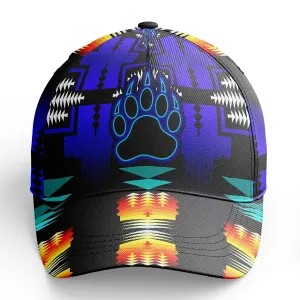 Midnight Sage Fire Bearpaw Snapback Hat