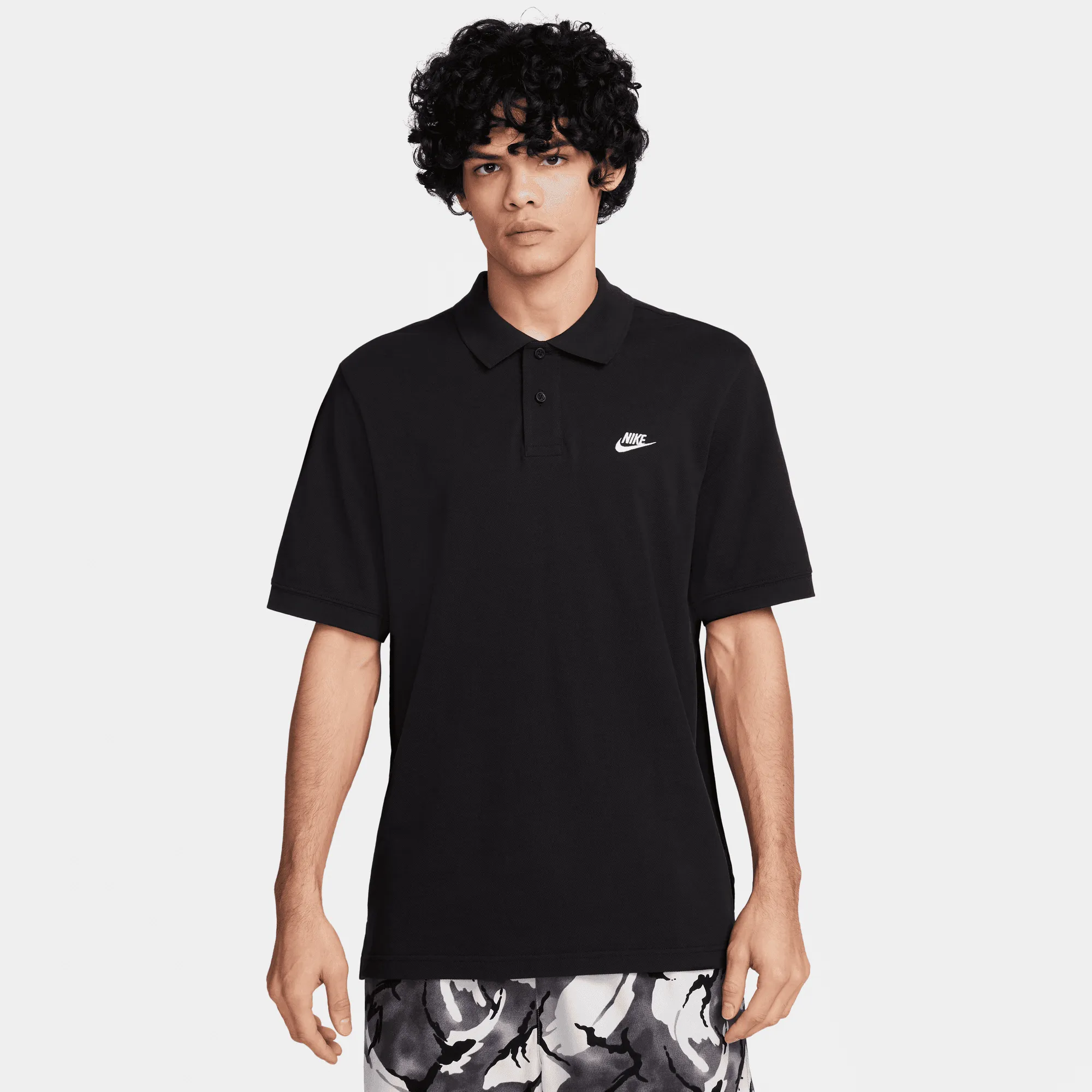 NIKE CLUB MEN'S  SHORT-SLEEVE POLO