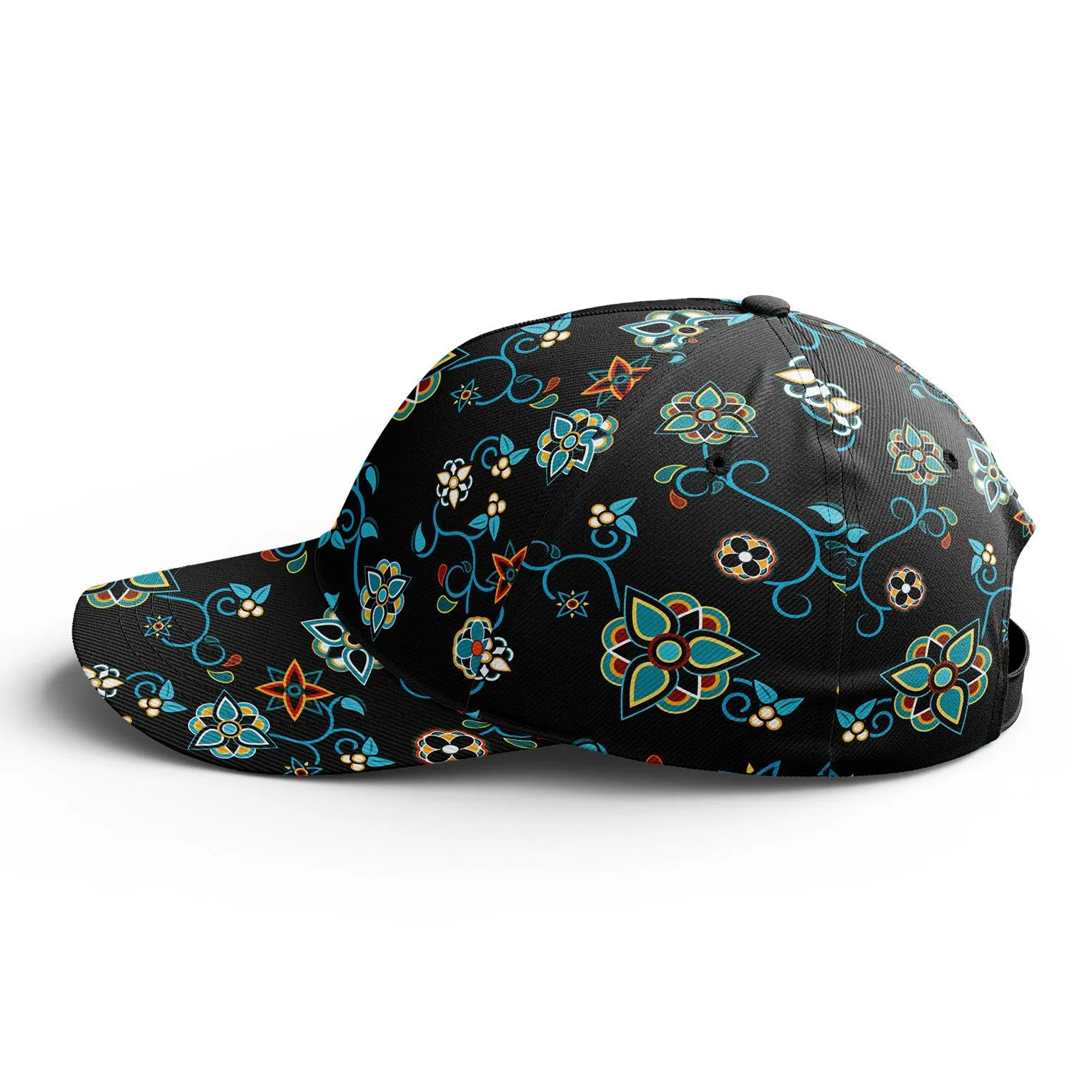 Ocean Bloom Snapback Hat