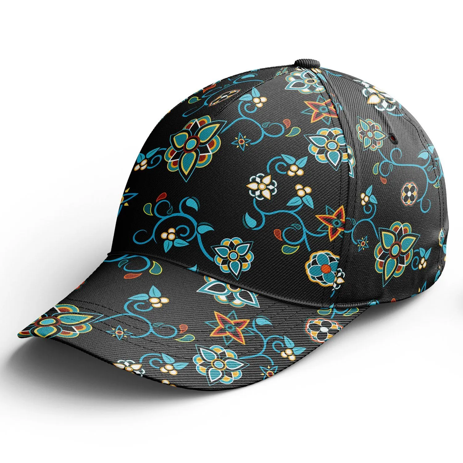 Ocean Bloom Snapback Hat