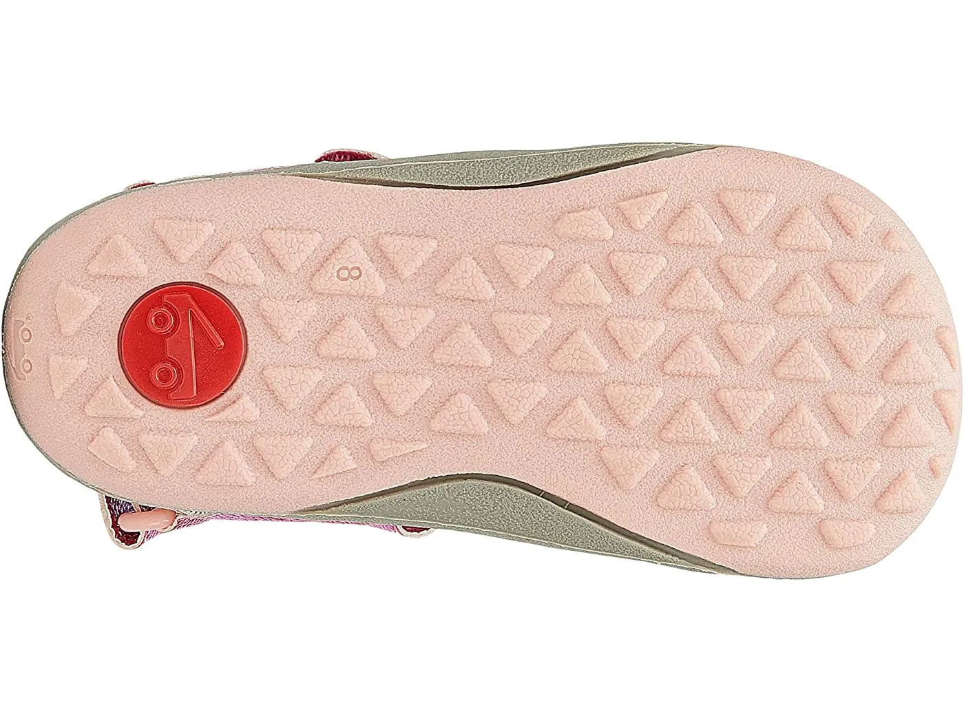 Paley II Hot Pink Shimmer Sandal by See Kai Run