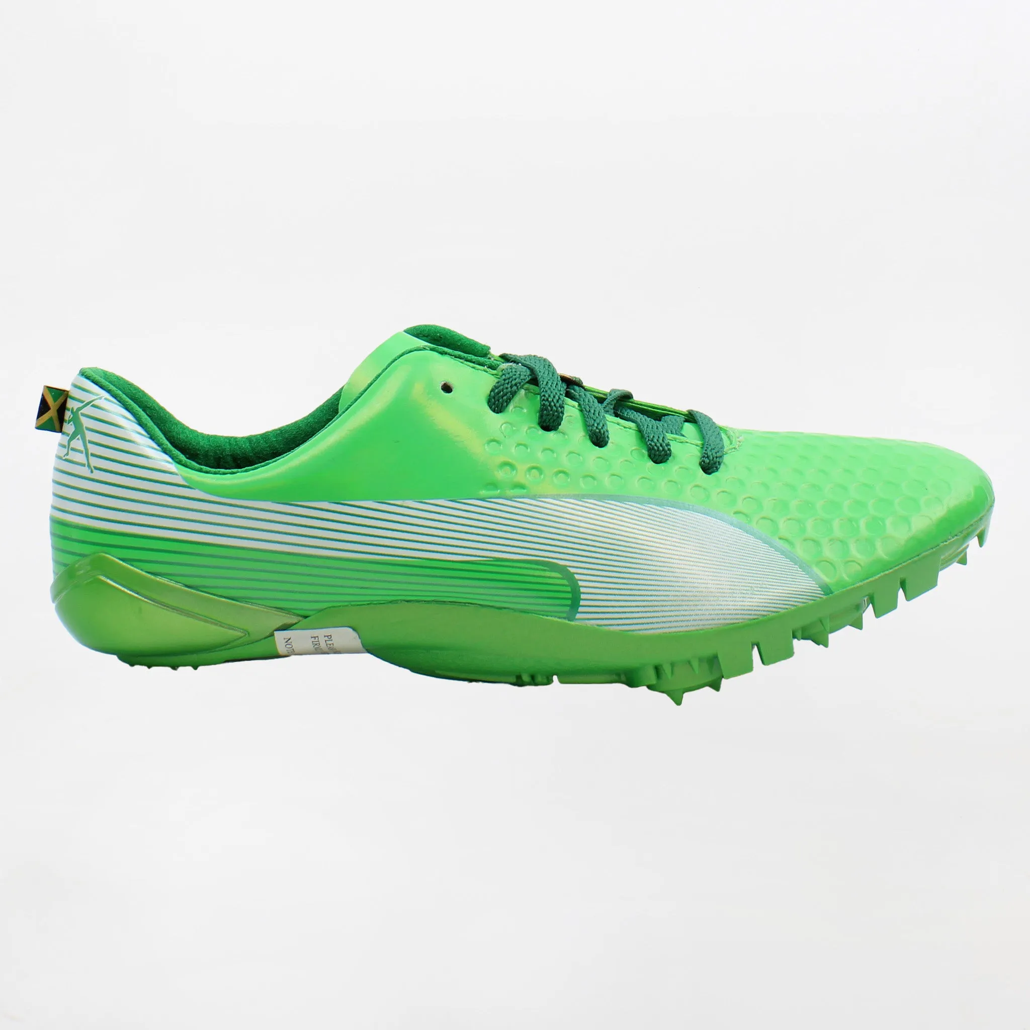 Puma Bolt Faas 007 LTD Mens Green Track & Field Shoes NO BOX