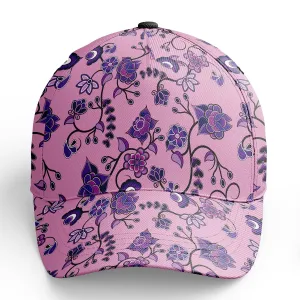 Purple Floral Amour Snapback Hat