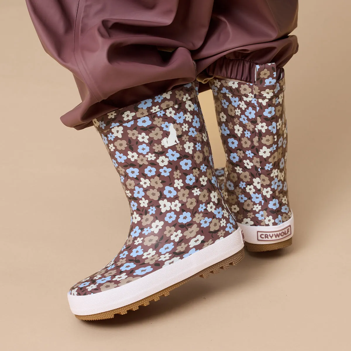 Rain Boots Flower Fields