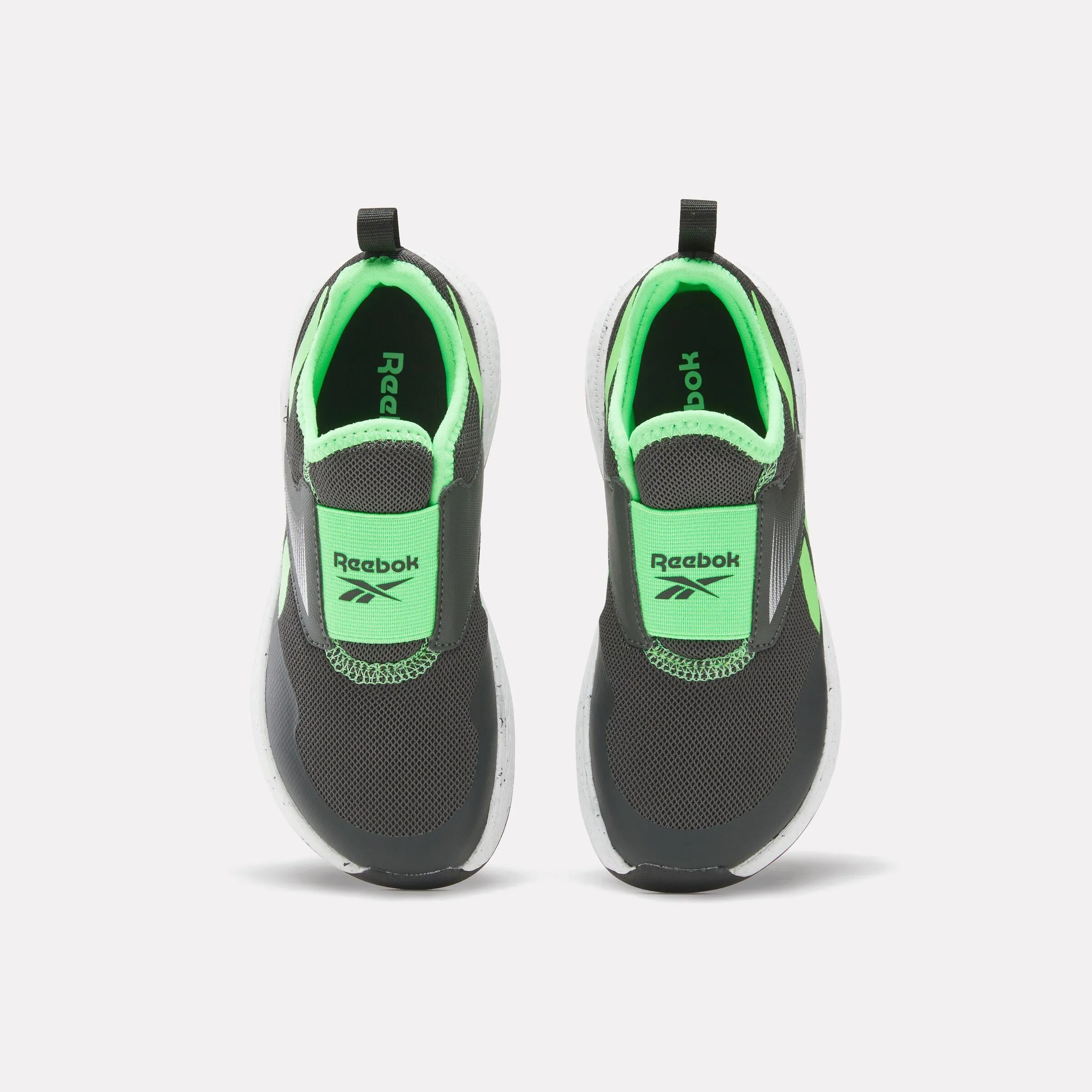 Reebok Footwear Kids Nano Play Slip-On Shoes - Preschool GREY6/BLACK/SOLARLIME