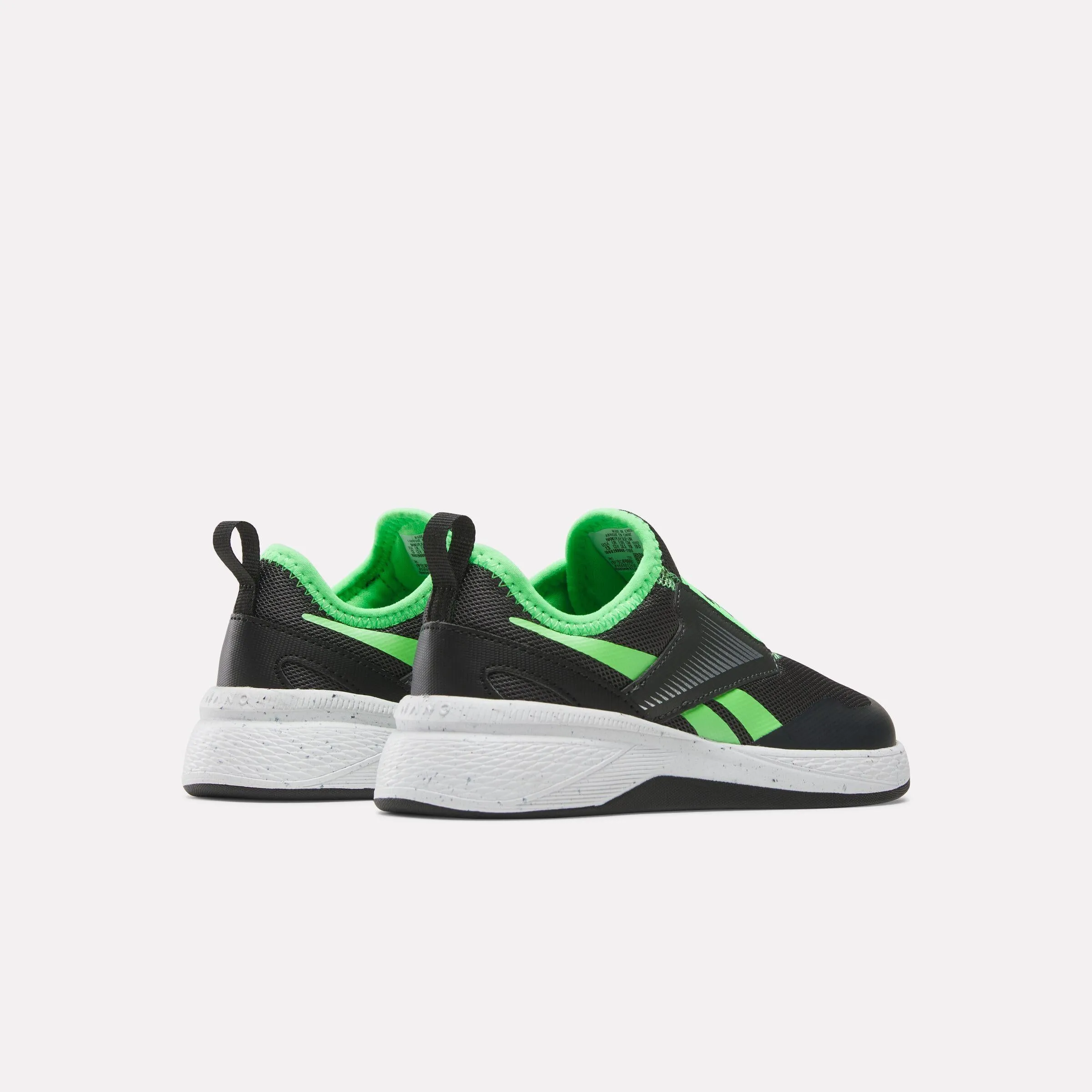 Reebok Footwear Kids Nano Play Slip-On Shoes - Preschool GREY6/BLACK/SOLARLIME