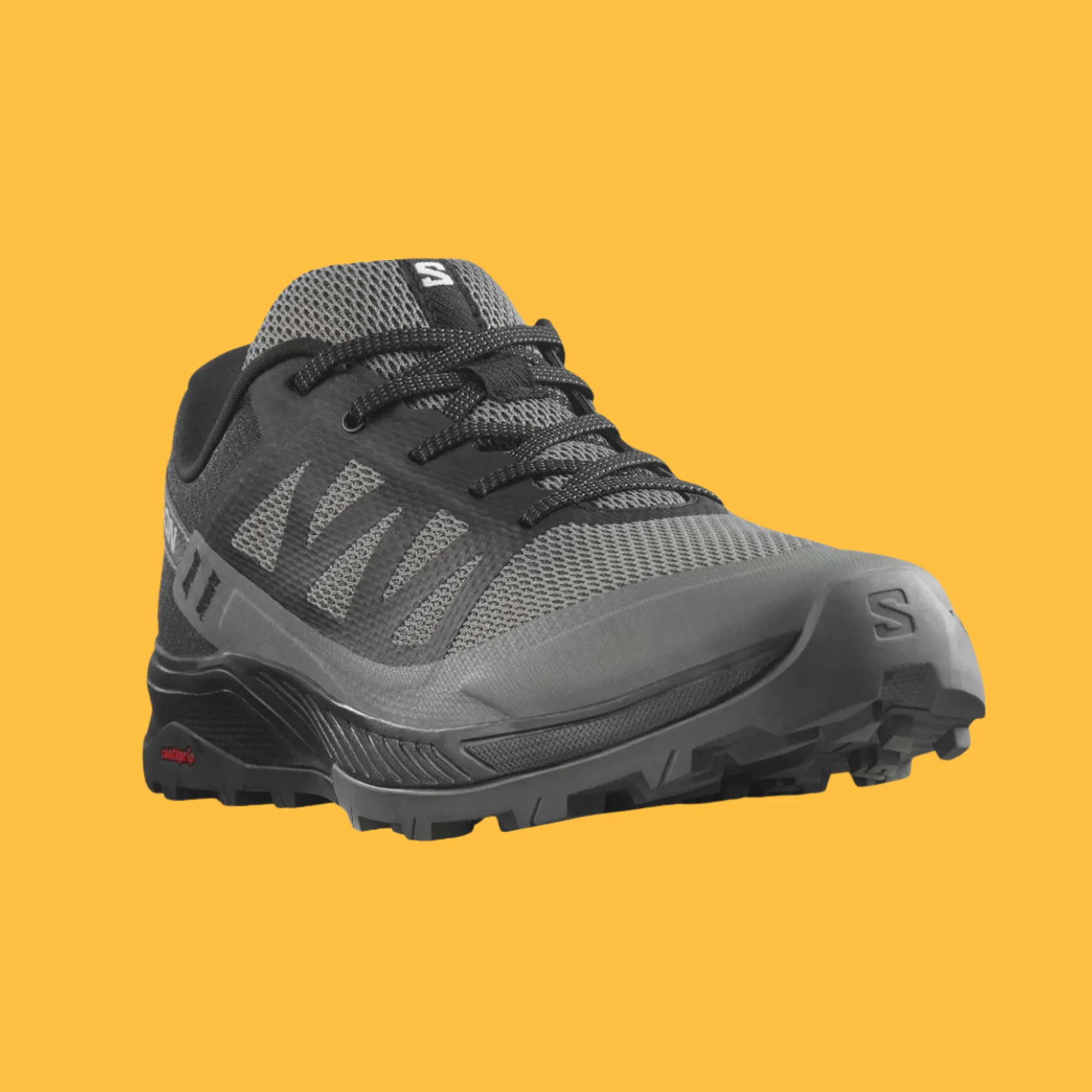 SALOMON Outrise Mens-Blk/Pewter-10.5 only
