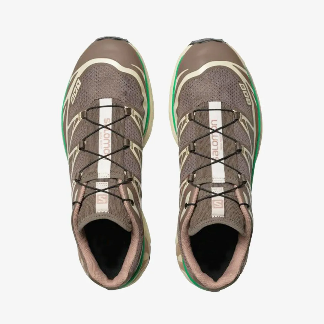 SALOMON XT-6 MINDFUL FALCON/ALMOND MILK/BRIGHT GREEN -KICKS LAB. EXCLUSIVE-