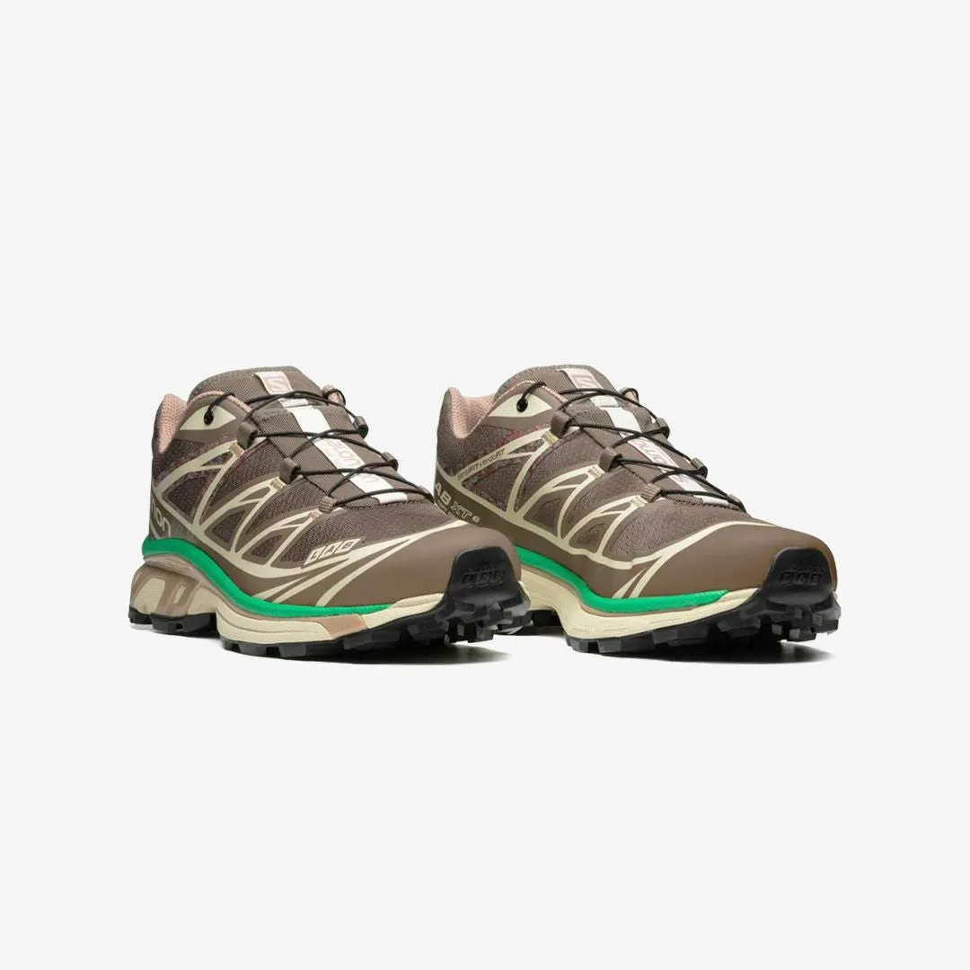 SALOMON XT-6 MINDFUL FALCON/ALMOND MILK/BRIGHT GREEN -KICKS LAB. EXCLUSIVE-