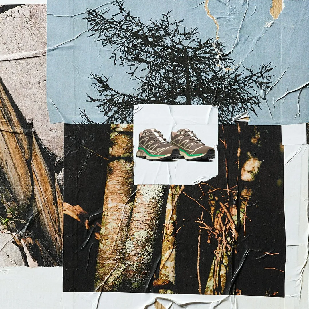 SALOMON XT-6 MINDFUL FALCON/ALMOND MILK/BRIGHT GREEN -KICKS LAB. EXCLUSIVE-