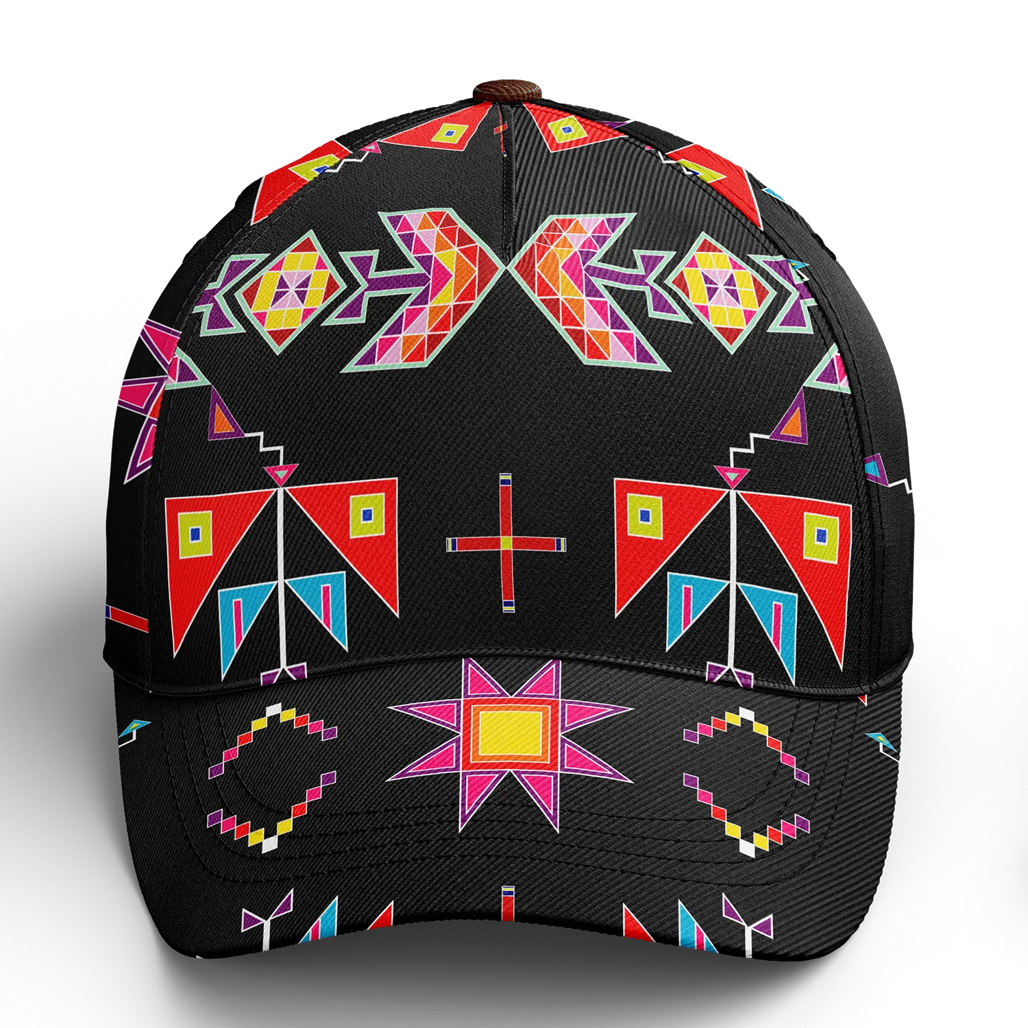 Scattered Generations Black Snapback Hat