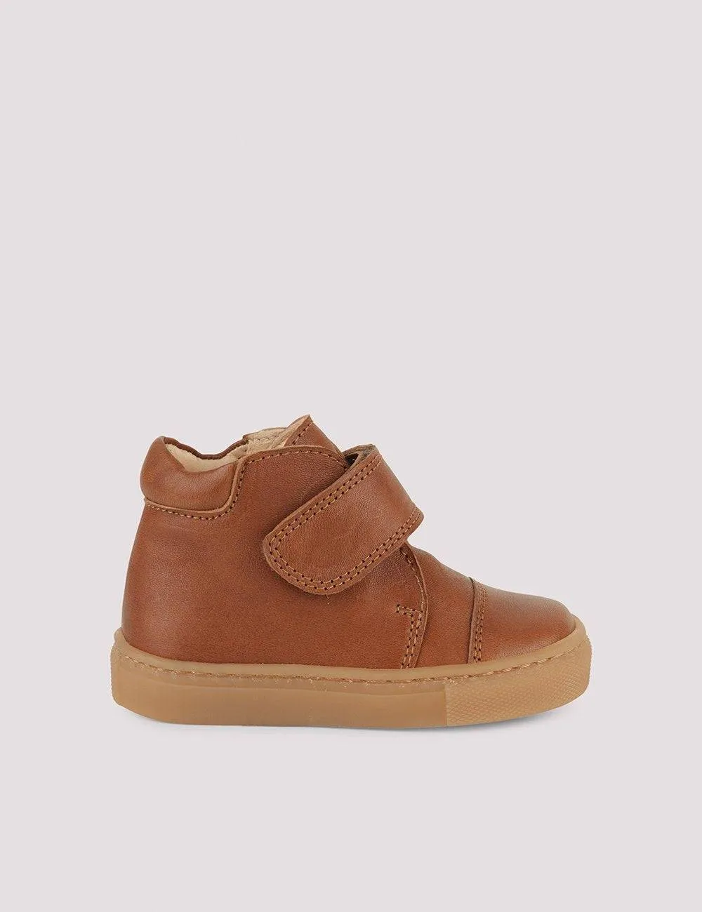 Shoes Kicks Velcro Cognac