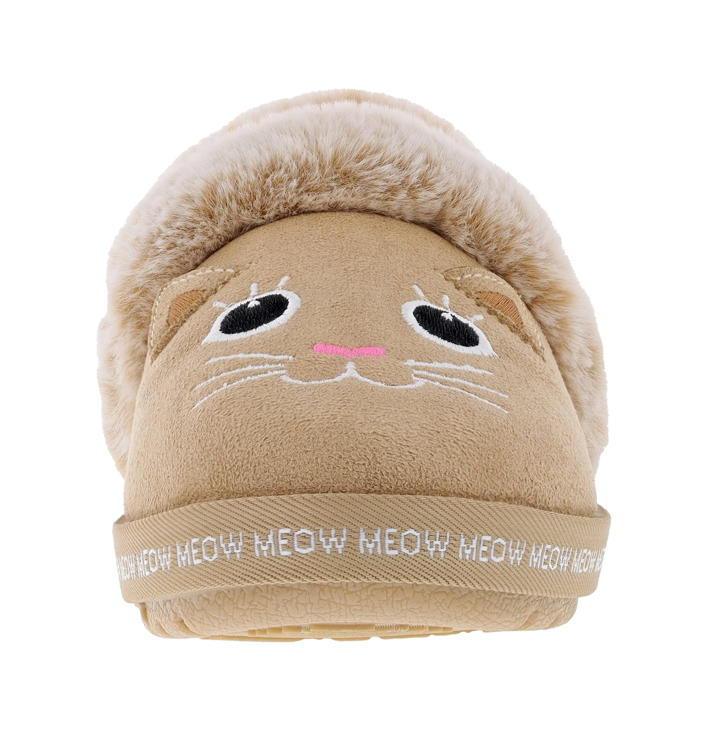 Skechers Bobs Women's Too Cozy- Meow Pajamas Memory Foam Slippers