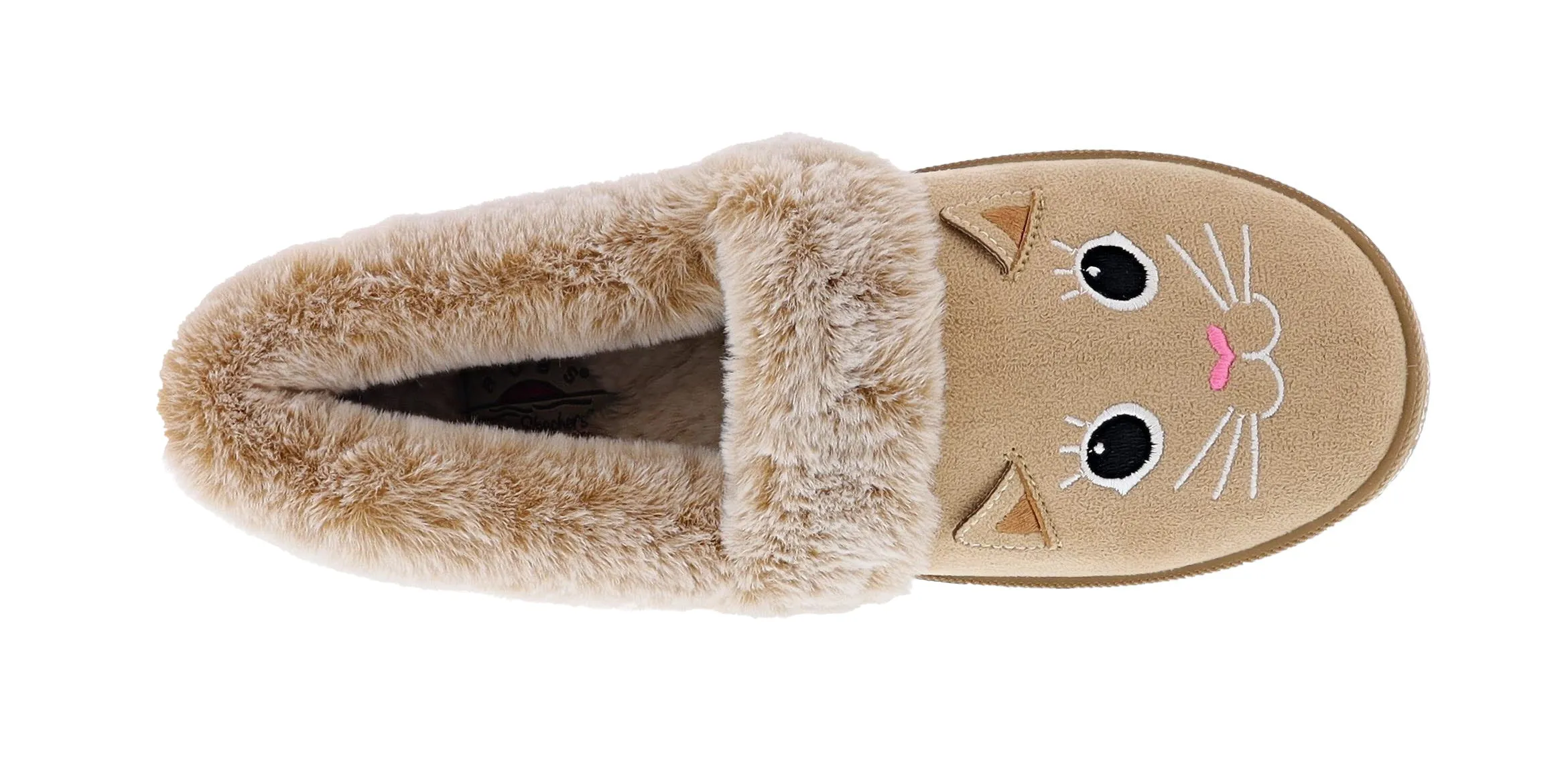 Skechers Bobs Women's Too Cozy- Meow Pajamas Memory Foam Slippers