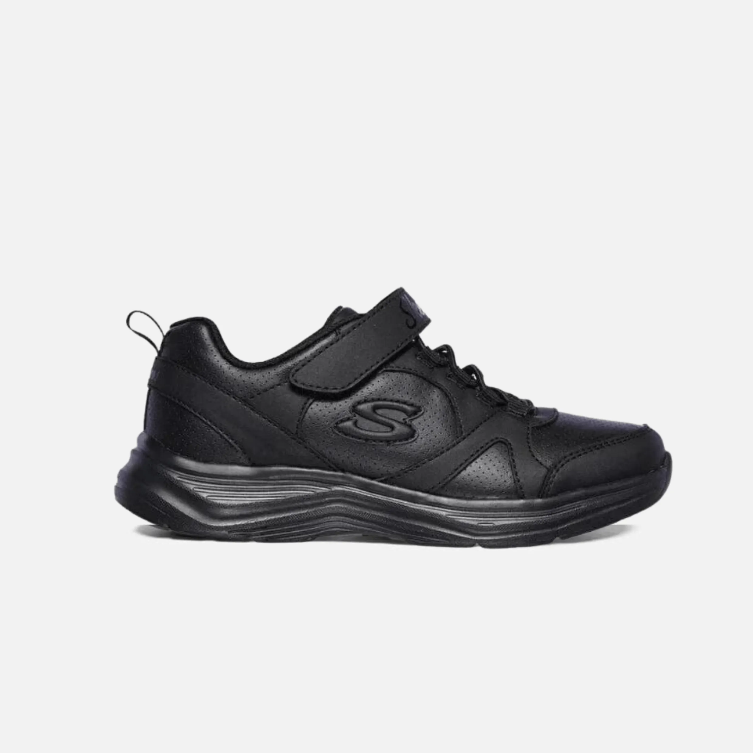 Skechers Glimmer Kicks School Struts - Black
