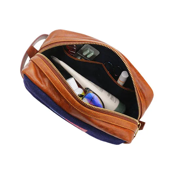 Smathers & Branson Southern Sportsman Needlepoint Toiletry Bag