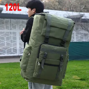 Sport Trekking Camping Travel Large Practical Backpack Outdoor Waterproof Luggage Bag 120L