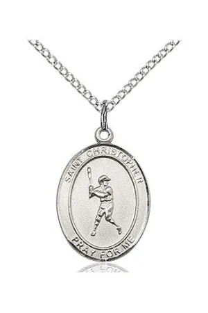 St. Christopher/Baseball Medal - FN8150