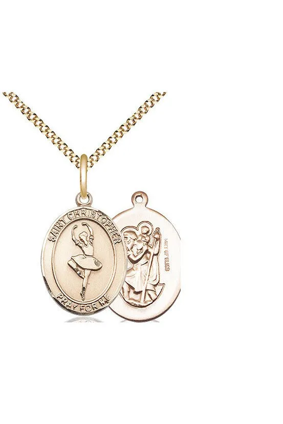 St. Christopher/Dance Medal - FN8143