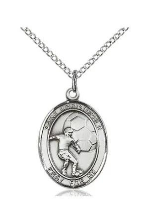 St. Christopher/Soccer Medal - FN8503