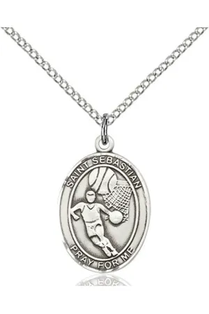St. Sebastian / Basketball Medal - FN8602