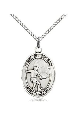 St. Sebastian / Soccer Medal - FN8603