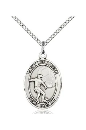 St. Sebastian / Soccer Medal - FN8603