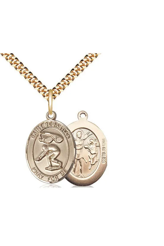 St. Sebastian / Swimming Medal - FN8611