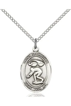 St. Sebastian / Swimming Medal - FN8611