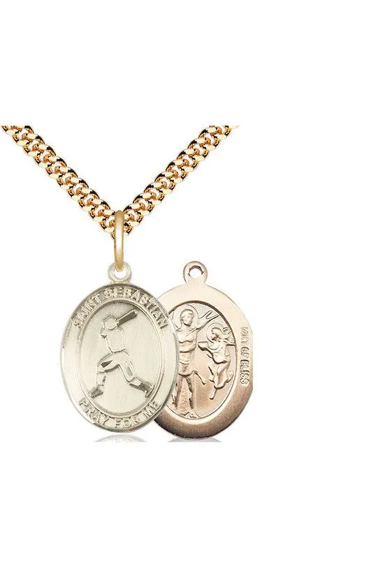 St. Sebastian/Baseball Medal - FN8160